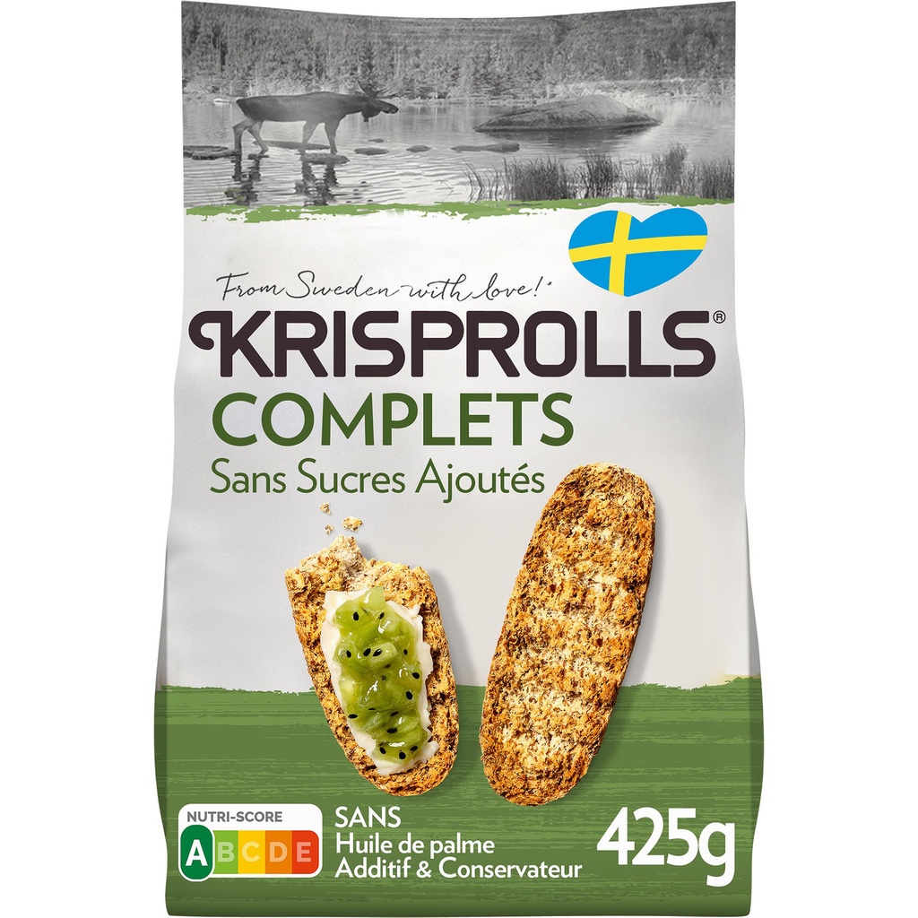 KRISPROLL SANS SUCRE 425G