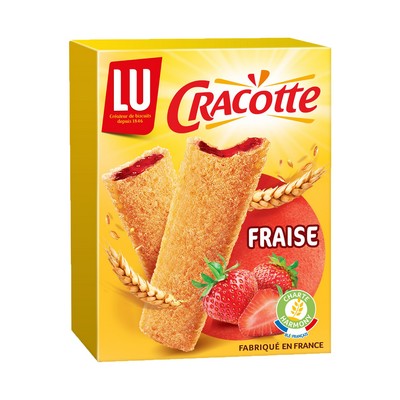 [000687] Cracotte Fourrée fraise 200g