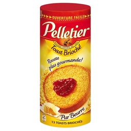 [001602] Pelletier Toast Brioché 150g