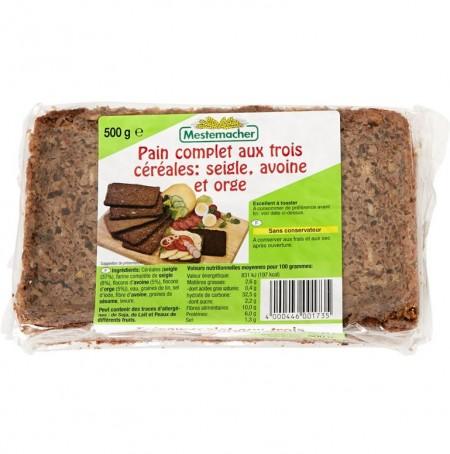 [004226] Wholemeal 3-Cereal Bread Meste