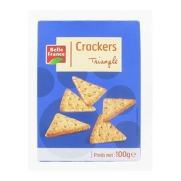 [046128] CRACKER TRIANGLE SESAME PAVOT BF ETUI 100 G