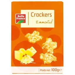 [046706] CRACKERS EMMENTAL CHEESE FLAV 100G.BF