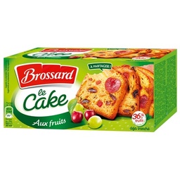 [022665] ENGLISH FRUIT CAKE 300G BROSSARD