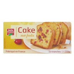 [043323] ENGLISH SLICED FRUIT CAKE  250G. BF