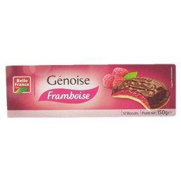 [040980] GENOISE FRAMBOISE X 12 BF ETUI 150 G