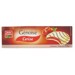 [041764] GENOISE CERISE X 12 BF ETUI 150 G
