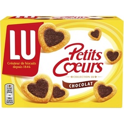 [008888] SMALL CHOCO.HEART COOKIES PETIT CŒUR   LU