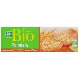 [032805] PUFF PASTRY PALM TREES ORGANIC BF
