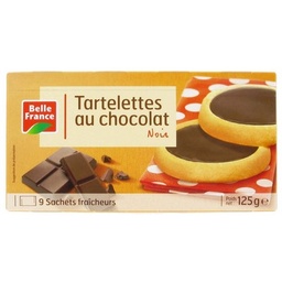 [119123] CHOCOLATE TARTLETS 125G DELICE BF
