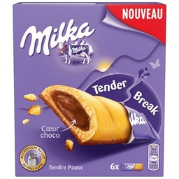[037465] Milka Tender Break Coeur Chocolat 156g