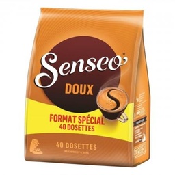 [058768] SENSEO  DOUX CAFE EN DOSETTES X 40 - 277 GR