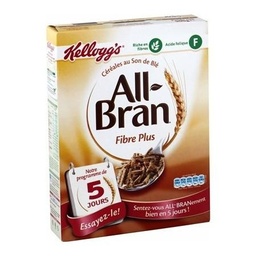 [082263] Céréales All-Bran Fibres Plus Kellogg's - 500g