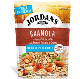 [083568] 400GR GRANOLA FAIBLE SUCRE AMANDE JORDANS