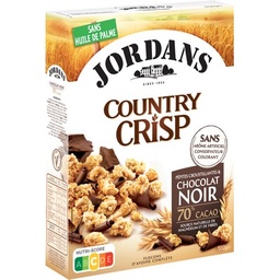 [082446] 550G COUNTRY CRISP CHOCOLAT NOIR JORDANS