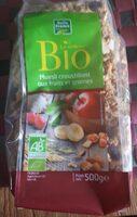[085142] MUESLI CROUSTILLANT FRUITS BIO BF ETUI 500 G
