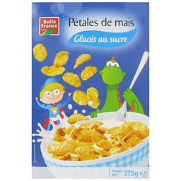 [083980] PETALE DE MAIS GLACE AU SUCRE BF ETUI 375 G