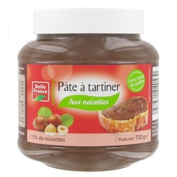 [143602] PATE A TARTINER AUX NOISETTES BF POT 750 G