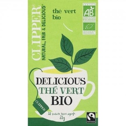 [498105] GREEN TEA ORGANIC X20 CLIPPER