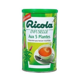 [096941] HERBAL TEA 5 PLANTS 200G RICO