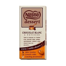 [101865] BAR OF WHITE BAKING CHOCOLATE NEST