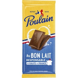[106369] Tablette chocolat Poulain Lait 95g