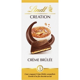 [101329] Lindt Tablette de chocolat CREATION Lait Crème Brûlée 150g