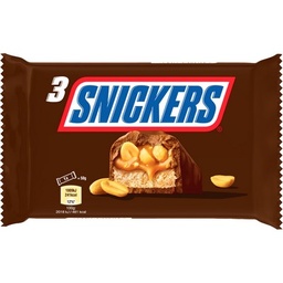 [118166] CHOCOLATE STICK TRIO SNICKERS 150G.