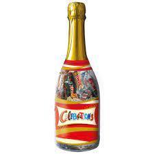 [888164] BOTTLE FILLED WITH SWEETS "CELEBRATION BOUTEILLE" 296G