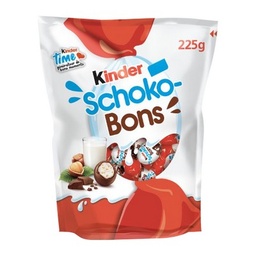 [123422] Bonbons Kinder Schokobons Chocolat au Lait - 225g