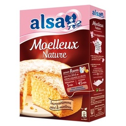 [150201] Préparation Gâteau Moelleux Nature alsa 435g