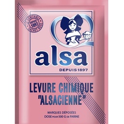 [149823] Levure Chimique Alsacienne Alsa 8 Sachets 88g