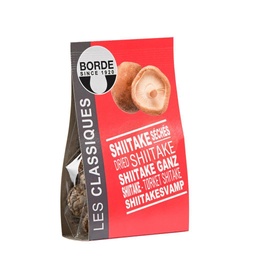 [467001] Shiitakes entiers séchés 20g sachet cavalier Borde