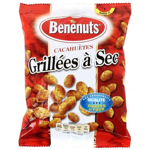 [047241] Bénénuts Cacahuètes grillées à sec 200 g