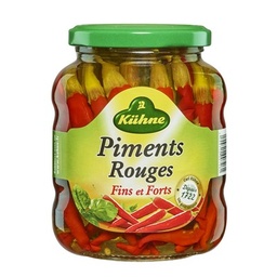 [226688] Piments Rouges, bocal 165g net égoutté