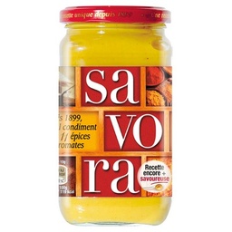 [246926] Amora Spécialité à la moutarde de Dijon aux épices et aromates Savora Bocal 385g