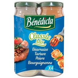 [264200]  4 TRADITIONNAL PARTY SAUCES BENEDICTA