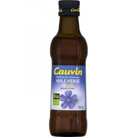 [307223] ORGANIC LINEN OIL 25CL CAUVIN