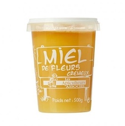 [324905] POT CREAM FLOWER HONEY 500G