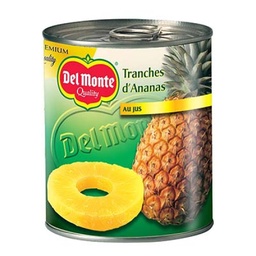 [359901] 3X4 CANNED JUICE PINEAPPLE SLICES DOLE