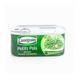 [407288] 1X4 CANNED SPRING PEAS CASSEGRAIN