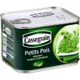 [407346] 4X4 CANNED SPRING PEAS CASSEGRAIN