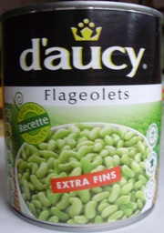 [472266] 2x530G FLAGEOLETS EXTRA FINS D'AUCY LOT FAMILIAL