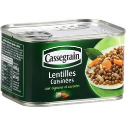 [496042] 1X2 COOKED LENTILS CASSEGRAIN
