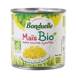 [483321] Maïs Bonduelle Sans sucres ajoutés Bio 285g