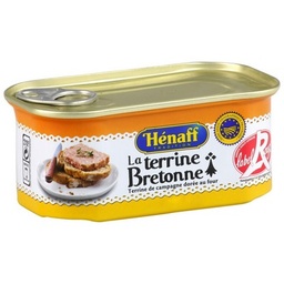[529701] TERRINE BRETONNE LABEL ROUGE/ IGP HENAFF 200 GRAMMES