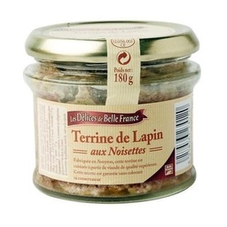 [531905] TERRINE DE LAPIN A LA MOUTARDE DBF VERRINE 180 G