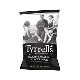 [545988] SEA SALT&PEPPER CHIPS 150G TYRELLS