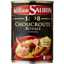 [532762] WILLIAM SAURIN - CHOUCROUTE ROYALE 1898 - 400G