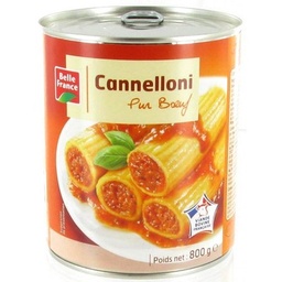 [540260] CANNELLONI AU BOEUF VBF BF BOITE 4/4 800 G