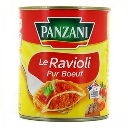 [501742] PANZANI - RAVIOLI PUR BOEUF 4/4 - 800g